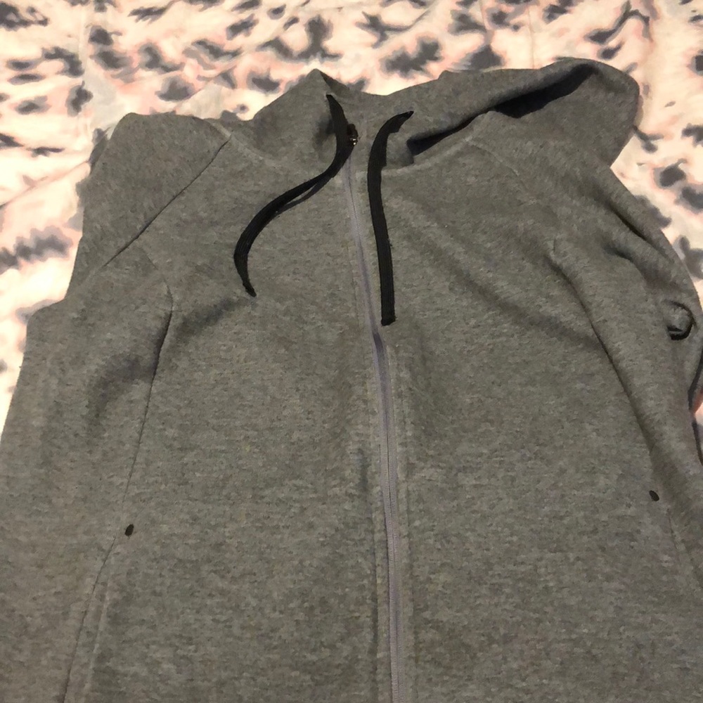 Athletic zip up hoodie